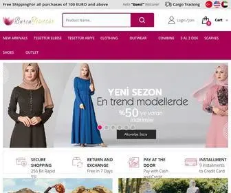 Burcutesettur.com(Trend Tesettür Elbise ve Giyim Modelleri) Screenshot