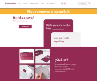 Burdaerata.com(Juego de cartas venezolano) Screenshot