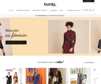 Burdastyle.fr(Burda Style) Screenshot
