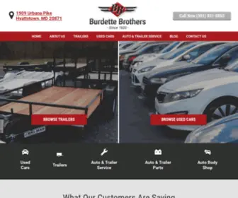 Burdettebrothers.com(Used Cars) Screenshot