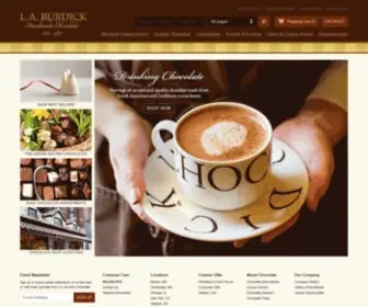 Burdickchocolate.com(Burdick Chocolates) Screenshot