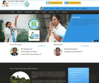 Burdwanzp.org(Purba Bardhaman Zilla Parishad) Screenshot
