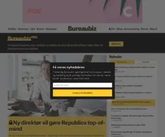 Bureaubiz.dk(Bureaubiz) Screenshot