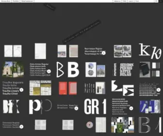 Bureaubrut.com(Bureau Brut) Screenshot