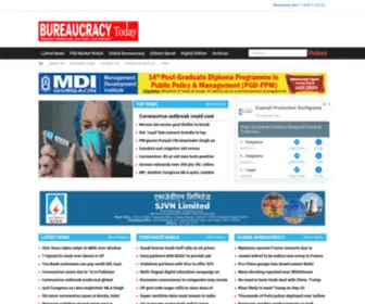 Bureaucracytoday.com(Bureaucracy India) Screenshot