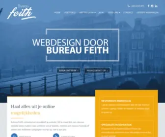 Bureaufeith.nl(Communicatiebureau Amsterdam) Screenshot