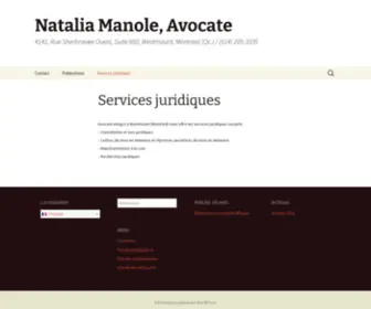Bureaulegal.ca(Natalia Manole) Screenshot