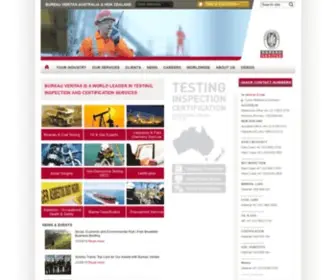 Bureauveritas.com.au(Australia & New Zealand) Screenshot