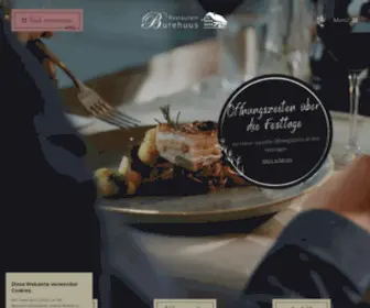 Burehuus.ch(Restaurant Burehuus Thun) Screenshot