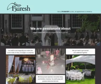 Bureshevents.com(Buresh Events) Screenshot