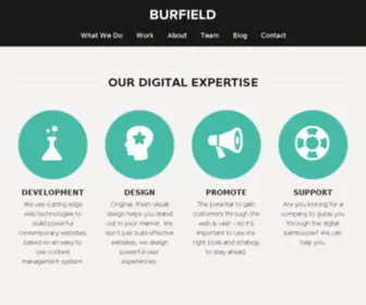 Burfieldcreative.co.uk(Web Design Bristol) Screenshot