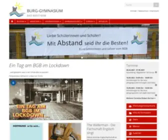 Burg-GYmnasium.de(Burg-Gymnasium Bad Bentheim) Screenshot