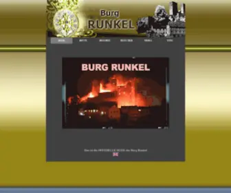 Burg-Runkel.de(Burg Runkel im Lahntal in Hessen) Screenshot