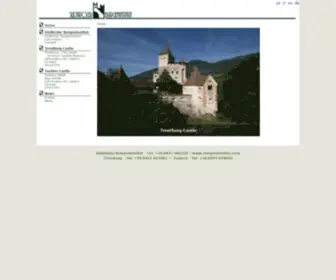 Burgeninstitut.com(Südtiroler Burgeninstitut) Screenshot