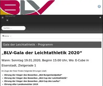 Burgenlaendischer-Leichtathletikverband.at(BLV) Screenshot