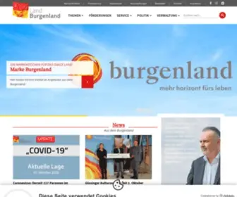 Burgenland.at(Land Burgenland) Screenshot