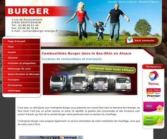 Burger-Energie.fr(Burger Soufflenheim) Screenshot