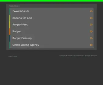 Burger-Imperia.com(Burger Imperia) Screenshot