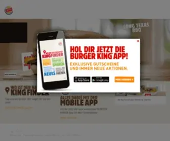 Burger-King.ch(BURGER KING) Screenshot