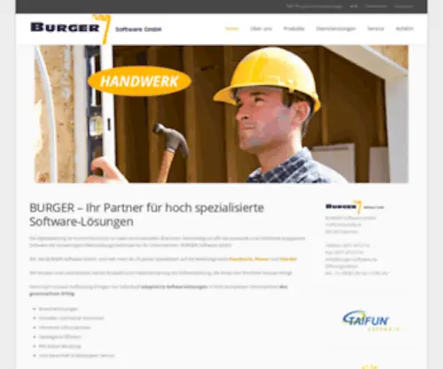 Burger-Software.de(BURGER Software GmbH) Screenshot