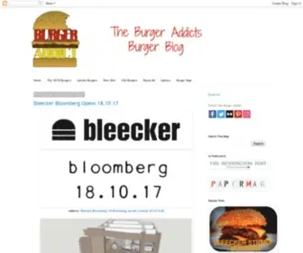 Burgeraddict.org(The Burger Addict Burger Blog) Screenshot