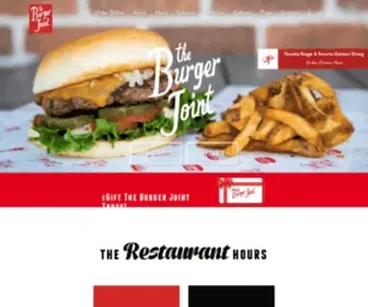 Burgerjointhtx.com(Burger Joint) Screenshot