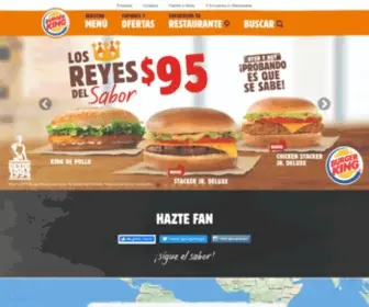 Burgerking.com.do(KING®) Screenshot