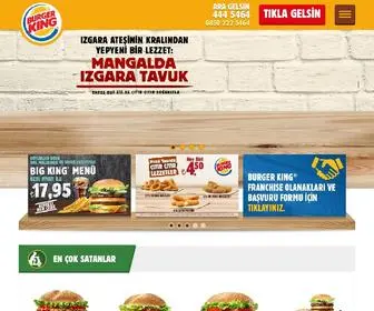 Burgerking.com.tr(Burger King®) Screenshot