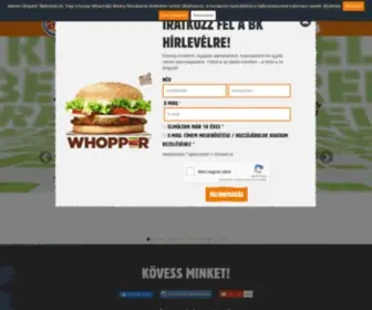 Burgerking.hu(KING®) Screenshot