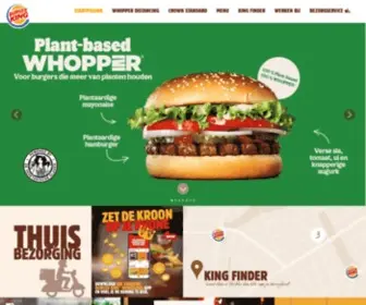 Burgerking.nl(BURGER KING®) Screenshot