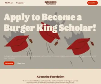 Burgerkingfoundation.org(Burger King Foundation) Screenshot