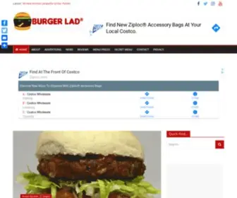 Burgerlad.com(Burger Lad) Screenshot