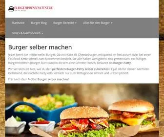 Burgerpressen-Test.de(Leckere) Screenshot