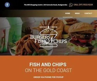 Burgersfishnchips.com.au(Fish and Chips Gold Coast) Screenshot