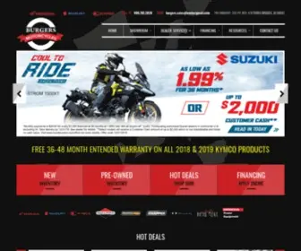 Burgersmotorcycles.com(Burgers Motorcycles) Screenshot