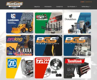 Burgersnamibia.com(Equipment and Spares) Screenshot