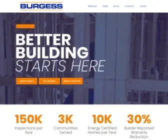 Burgess-INC.com(Third Party Inspections) Screenshot