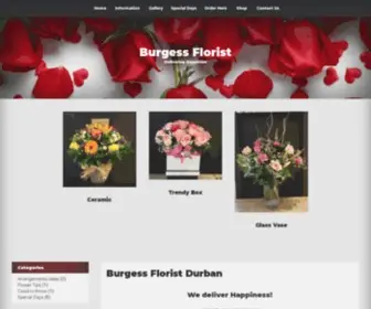 Burgessflorist.co.za(Products Archive) Screenshot