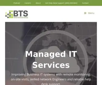 Burgesstechnologyservices.com(Managed IT Services Provider) Screenshot