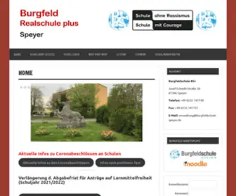 Burgfeldschule-Speyer.de(Burgfeld Realschule plus) Screenshot