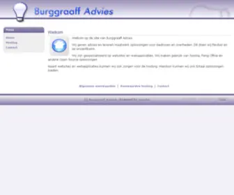 Burggraaffadvies.nl(Burggraaff Advies) Screenshot