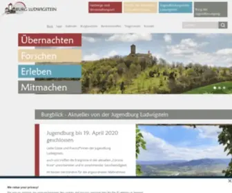 Burgludwigstein.de(Die Burg) Screenshot