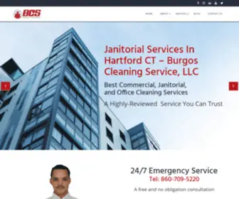 Burgoscleaning.com(Burgos Cleaning Service) Screenshot