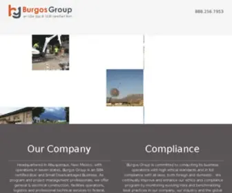 Burgosgroup.com(Program and Project Management Professionals) Screenshot