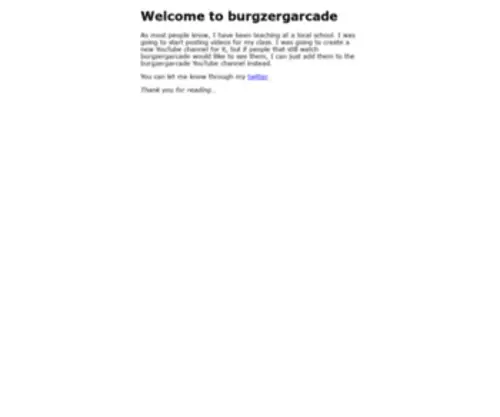 Burgzergarcade.net(BurgZerg Arcade) Screenshot