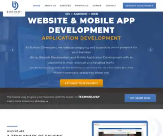 Burhanidevelopers.com(Burhani Developers) Screenshot