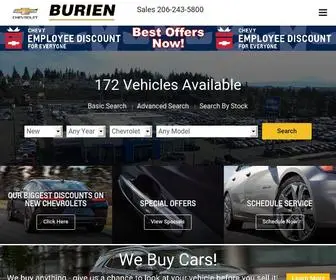 Burienchevrolet.com Screenshot