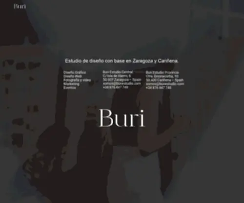 Buriestudio.com(BURI) Screenshot