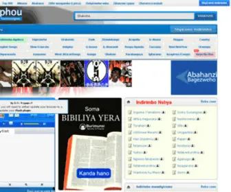 Burimunsi.com(Jephou online music) Screenshot