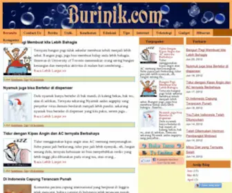 Burinik.com(Info Teknologi) Screenshot
